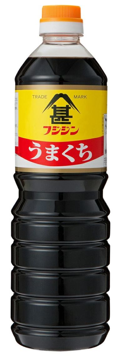 Amazon.co.jp: 富士甚醤油 うまくち醤油 1000ml×15本入 フジジン