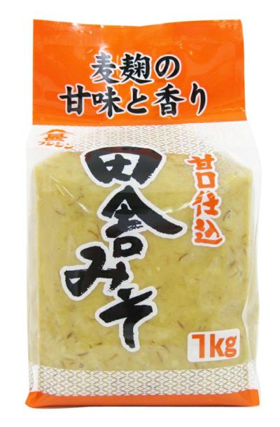 甘口仕込み 田舎みそ 麦みそ 1㎏ | 富士甚醤油株式会社