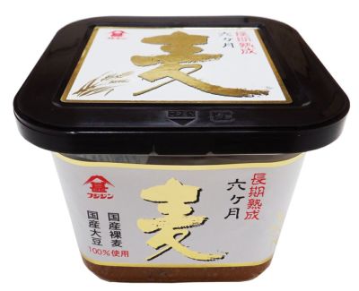 楽天市場】富士甚醤油 フジジン 豊後の膳 麦みそ 4Kg木樽【送料