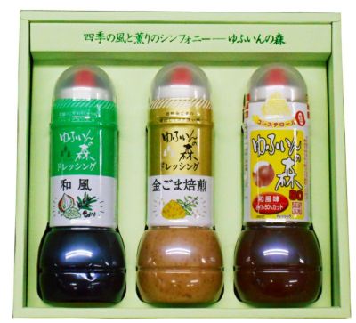 ゆんゆん YM-GGA ゆふいんの森ハーモニー3本セット | 富士甚醤油株式会社
